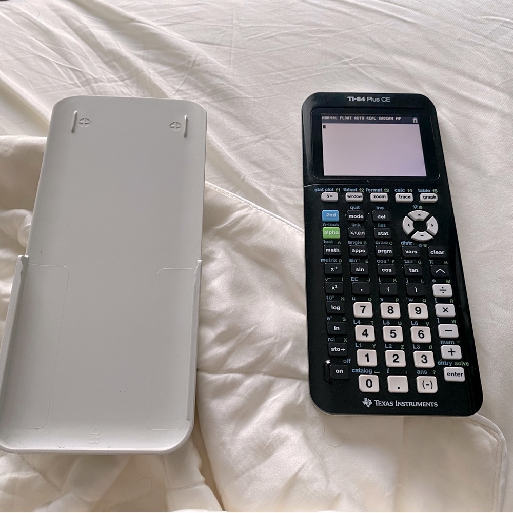 Lightly used TI-84 calculator